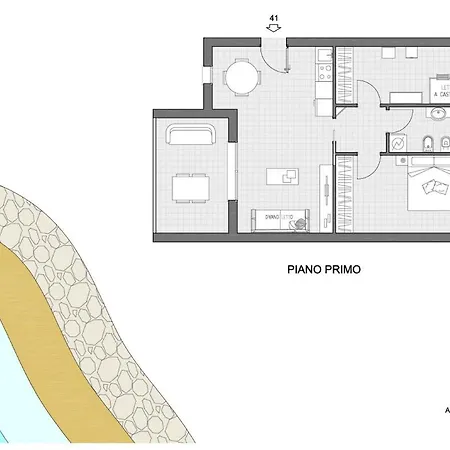 Lägenhet Borgo Paradiso